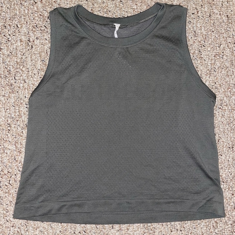 Lululemon crop tank top